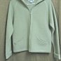 WondraWool by Knitting Needles 100% Wool Women's Green Hooded Sweater size S