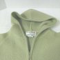 WondraWool by Knitting Needles 100% Wool Women's Green Hooded Sweater size S