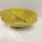 Los Angeles Potteries #51 Biscuits Rolls Serving Bowl Dish Scalloped Yellow