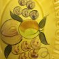 Los Angeles Potteries #51 Biscuits Rolls Serving Bowl Dish Scalloped Yellow