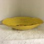 Los Angeles Potteries #51 Biscuits Rolls Serving Bowl Dish Scalloped Yellow