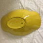 Los Angeles Potteries #51 Biscuits Rolls Serving Bowl Dish Scalloped Yellow