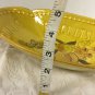Los Angeles Potteries #51 Biscuits Rolls Serving Bowl Dish Scalloped Yellow