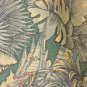 Woolrich Button Up Shirt Ships Palm Leaves Mens XL Rugged Outdoorwear Green Tan