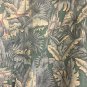 Woolrich Button Up Shirt Ships Palm Leaves Mens XL Rugged Outdoorwear Green Tan