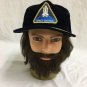 Space Shuttle Hat Blue Velour Olympian Headwear Adjustable One Size