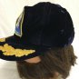 Space Shuttle Hat Blue Velour Olympian Headwear Adjustable One Size