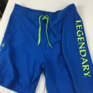 Legendary Whitetails Swim Shorts Outdoor Wear Mens XXL Board Blue Green