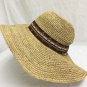 Peter Grimm Hat Natural Fiber Floppy Sun Hat One Size