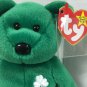 Ty Beanie Bear Erin Green Shamrock St Patricks Day 8&acirc;�� March 1997