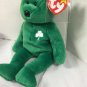 Ty Beanie Bear Erin Green Shamrock St Patricks Day 8&acirc;�� March 1997