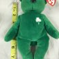 Ty Beanie Bear Erin Green Shamrock St Patricks Day 8&acirc;�� March 1997
