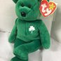 Ty Beanie Bear Erin Green Shamrock St Patricks Day 8&acirc;�� March 1997