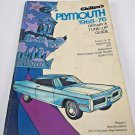 Chiltons Plymouth 1968-76 Repair & Tune Up Guide