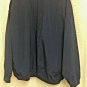 Izod Pullover Golf Packable Windbreaker Mens XL Navy Blue Pockets