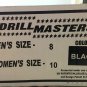 Drill Masters Marching Shoes Mens Size 8 Womens Size 10 Black Rolled Heel