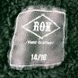 ROK Hand Crafted Black Grey Fleece Lined Quilted jacket Hoodie Kids Size 14/16