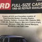 Chilton 26360 Repair Manual Full Size Cars 1968-88