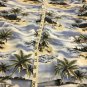 Pierre Cardin Hawaiian Shirt Button Up Mens Size XXL Palm Trees Beach