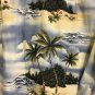 Pierre Cardin Hawaiian Shirt Button Up Mens Size XXL Palm Trees Beach
