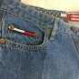 Tommy Hilfiger Jeans Womens Size 7 Star Red White Blue 2001 Vintage