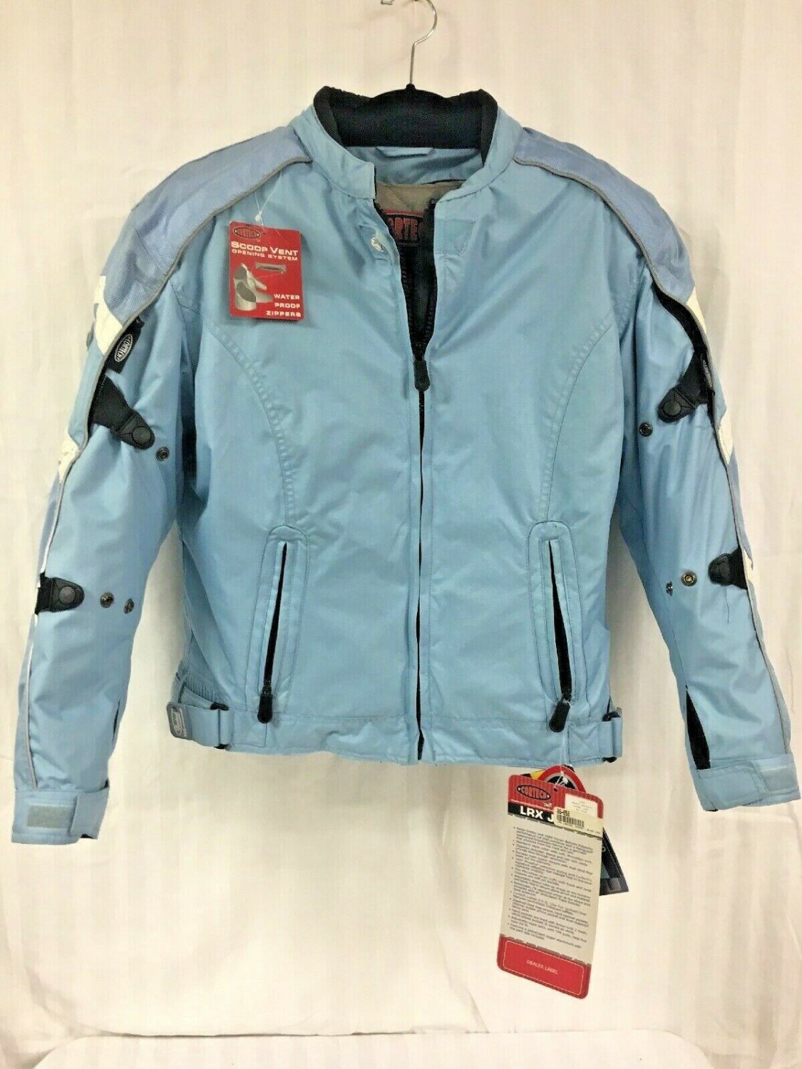Cortech Motorcycle Jacket Womens Large 12-14 Liner Impact Protectors