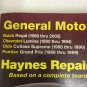 General Motors Haynes Repair Manual Buick Chevrolet Pontiac