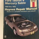 Ford Taurus Mercury Sable 1986-1995 Repair Manual Haynes 36074