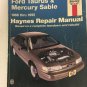 Ford Taurus Mercury Sable 1986-1995 Repair Manual Haynes 36074