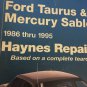 Ford Taurus Mercury Sable 1986-1995 Repair Manual Haynes 36074
