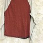 Levis Shirt Mens M Long Sleeve Blue White Red Levi Strauss 3 Button Pullover