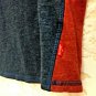 Levis Shirt Mens M Long Sleeve Blue White Red Levi Strauss 3 Button Pullover