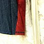 Levis Shirt Mens M Long Sleeve Blue White Red Levi Strauss 3 Button Pullover