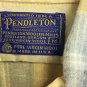 Pendleton Button Up Short Sleeve Shirt Mens Size Medium Pure Virgin Wool