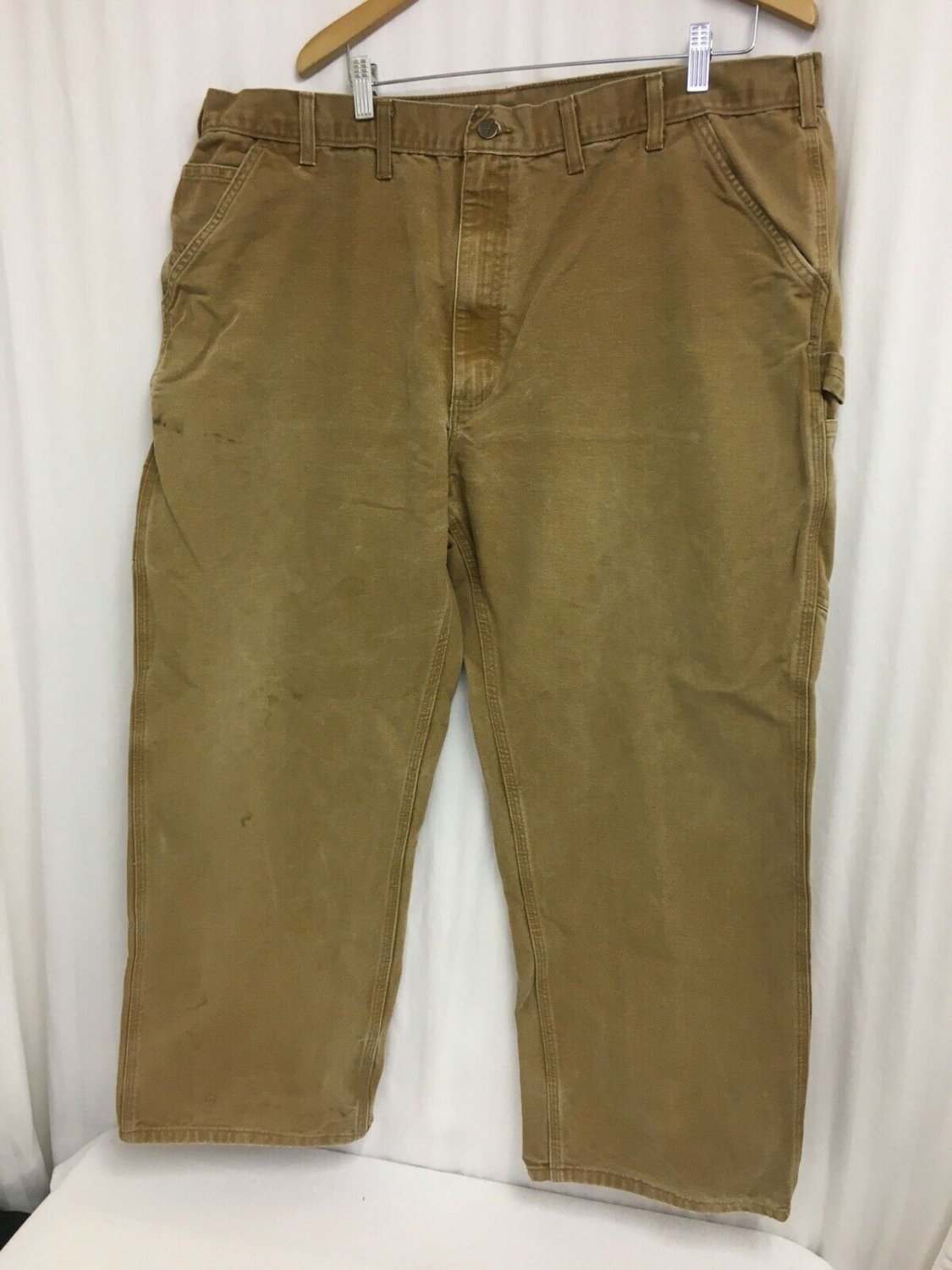 Carhartt Cotton Canvas Work Pants Mens 44 X 28.5&acirc;�� Carpenter