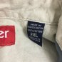 Wrangler Button Up Short Sleeve Shirt Mens 2X