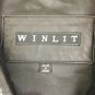 Winlit Leather Jacket Womens Small Lined Black Coat 27&acirc;�� Length Soft