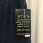 Erika Capris Denim Elastic Waist Womens Size 1 X Crop Pants