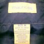 Maurice's Navy Blue Removable Hood Faux Fur Womens Down Vest Size Medium