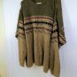 Trader Bay Pullover Long Sleeve Knit Sweater Mens Size 2XL Green Gray