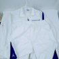 Air Jordan Polyester Soft Shell White/Royal Blue 2 Piece Sweat Suit Size L