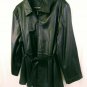 Outbrook Woman Genuine Black Leather Womens Lined Jacket Size 3X (24w/26w) NWOT