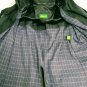 Glenshire Fine Tailored Clothing Lined Black Cotton Mens Trench Coat 44 Long