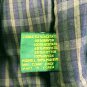 Glenshire Fine Tailored Clothing Lined Black Cotton Mens Trench Coat 44 Long