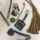 Key Fobs Purse Charms Bebe Sak Chaps Guess Tyler Rodan Tassel Lot Of 7