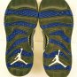 Vintage '10 Air Jordan Hallowed Ground Low Green Blue White Mens Shoes Size 9