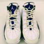 Vintage '10 Air Jordan Hallowed Ground Low Green Blue White Mens Shoes Size 9