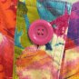 Coldwater Creek Jacket Colorful Womens Size Petite Medium 3/4 Sleeve
