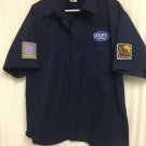 Walt Disney World Goofy Goof Proof Handyman Button Up Mens XL See Description