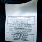 Air Jordan Black Cotton/Polyester Large Logo Zip Up Mens Hoodie Size Large